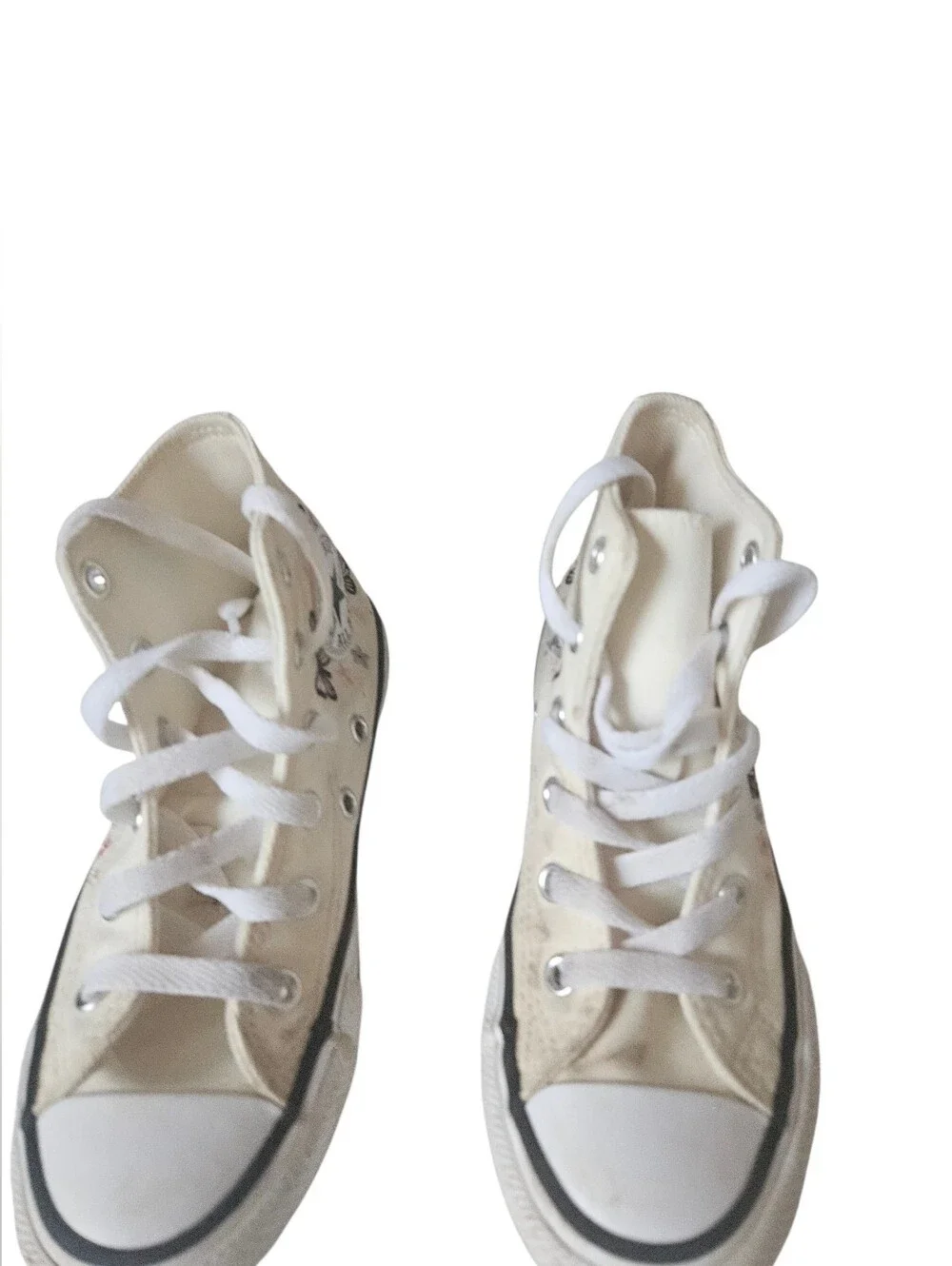 Converse Chuck Taylor All Star Embroidered High Top Sneakers Kids 12